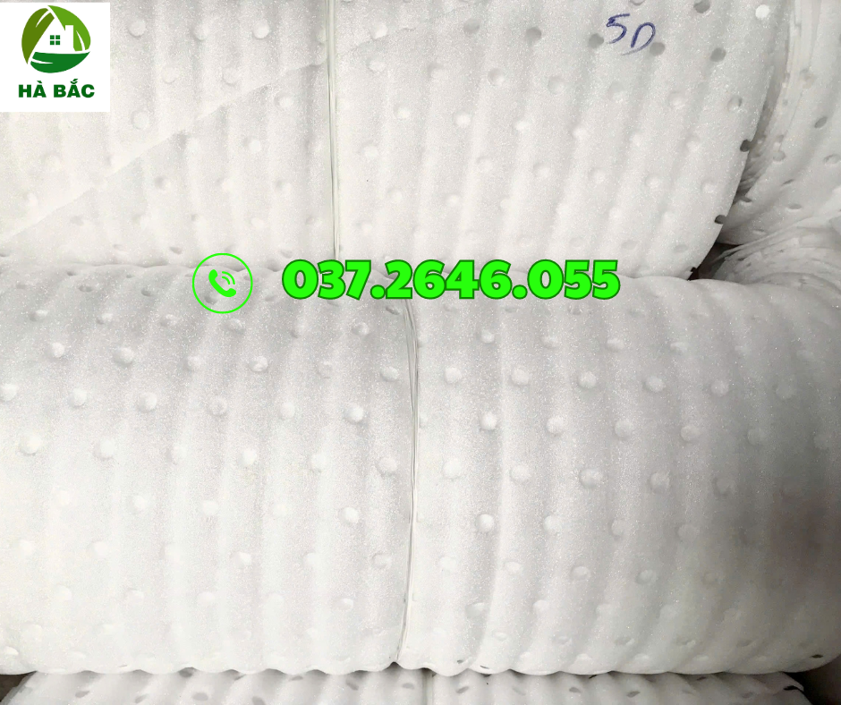 cuộn xốp 5mm đục lỗ