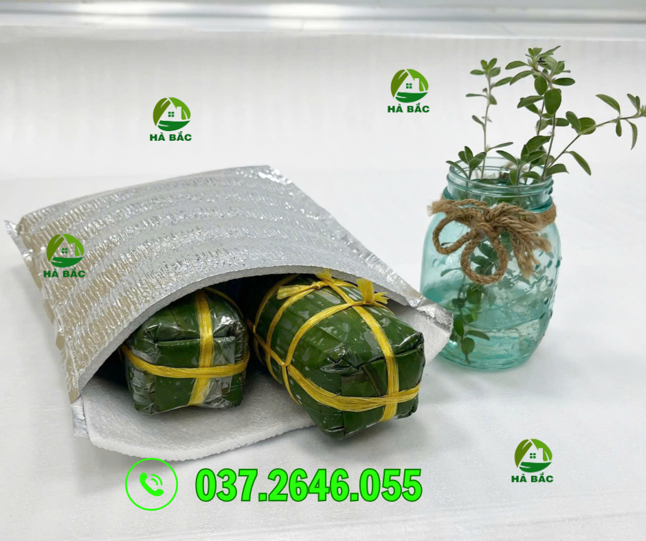 túi xốp bạc giữ nhiệt 