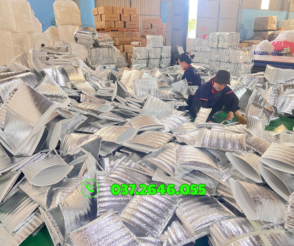 túi bạc giữ nhiệt que kem