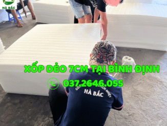 xốp dẻo mút xốp 7cm giá rẻ
