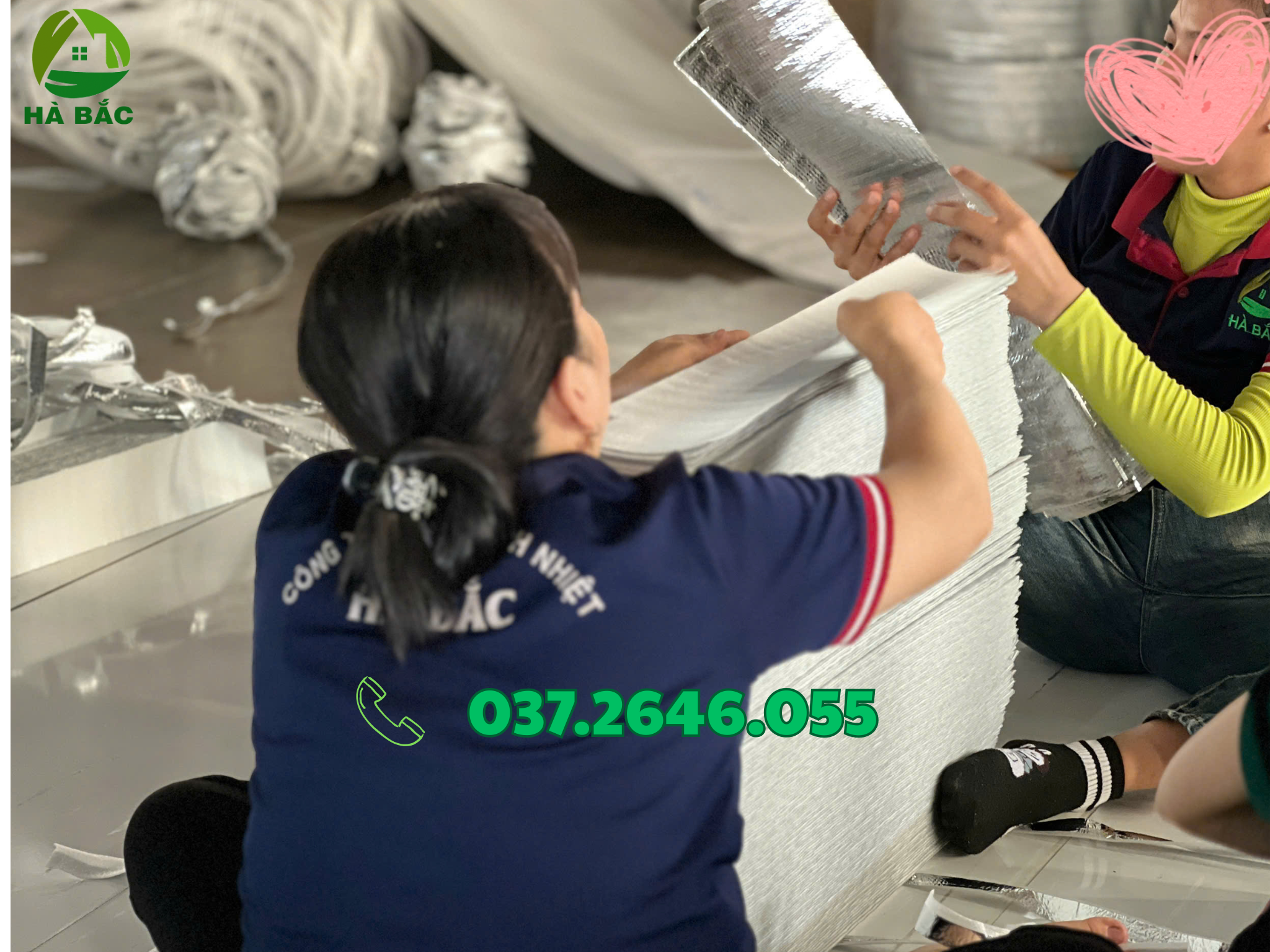 Túi bạc giữ nhiệt tại Công ty Hà Bắc