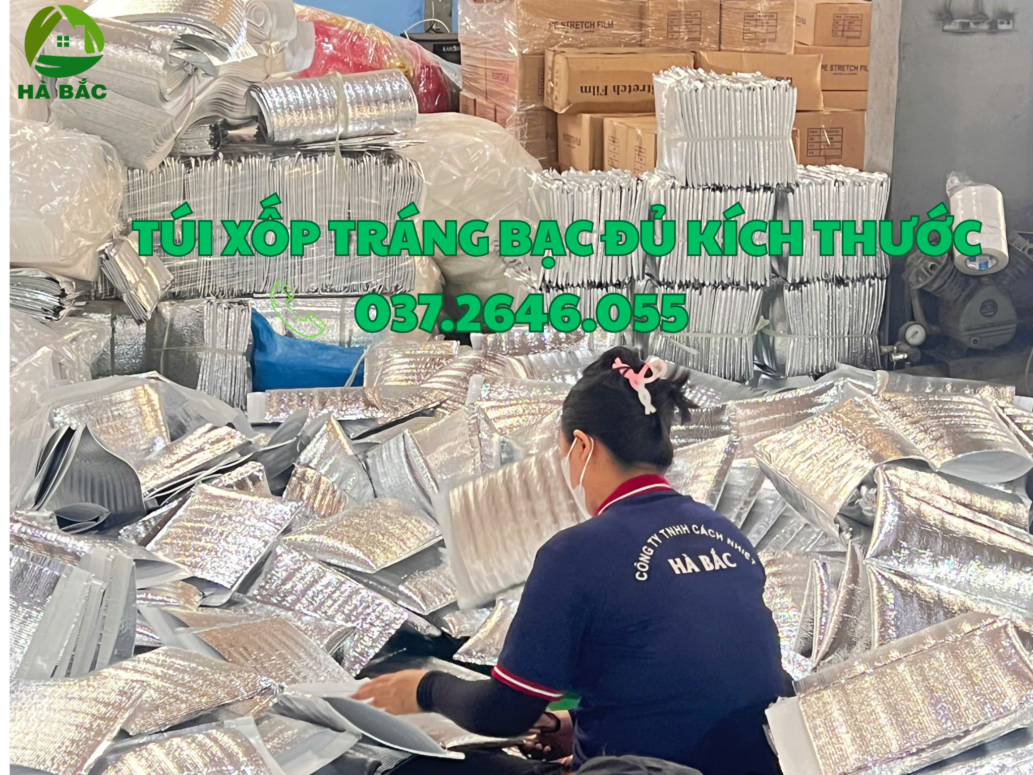nhà máy sản xuất túi bạc giữ nhiệt