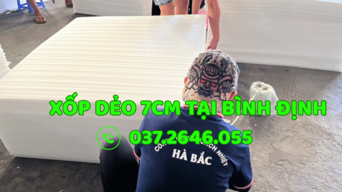 xốp dẻo mút xốp 7cm giá rẻ