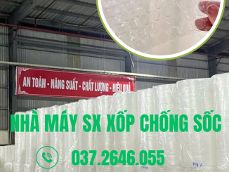Nhà máy sản xuất xốp chống sốc tại Bình Định